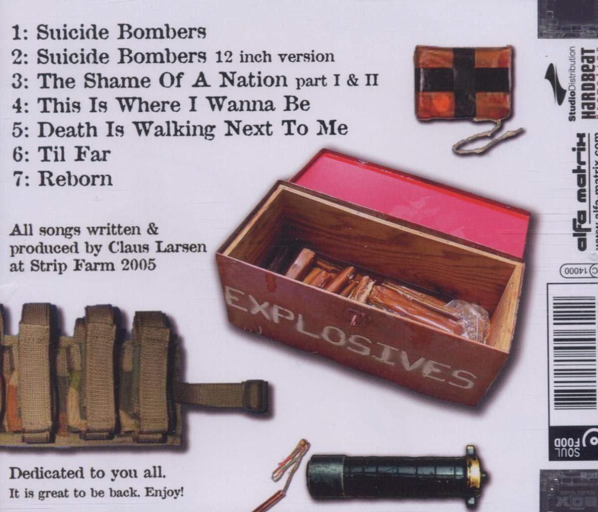 LEATHER STRIP - SUICIDE BOMBERS CD - Slika 2
