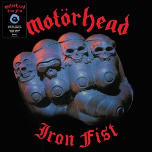 MOTORHEAD - IRON FIST ltd 40 anniversary swirl vinyl LP