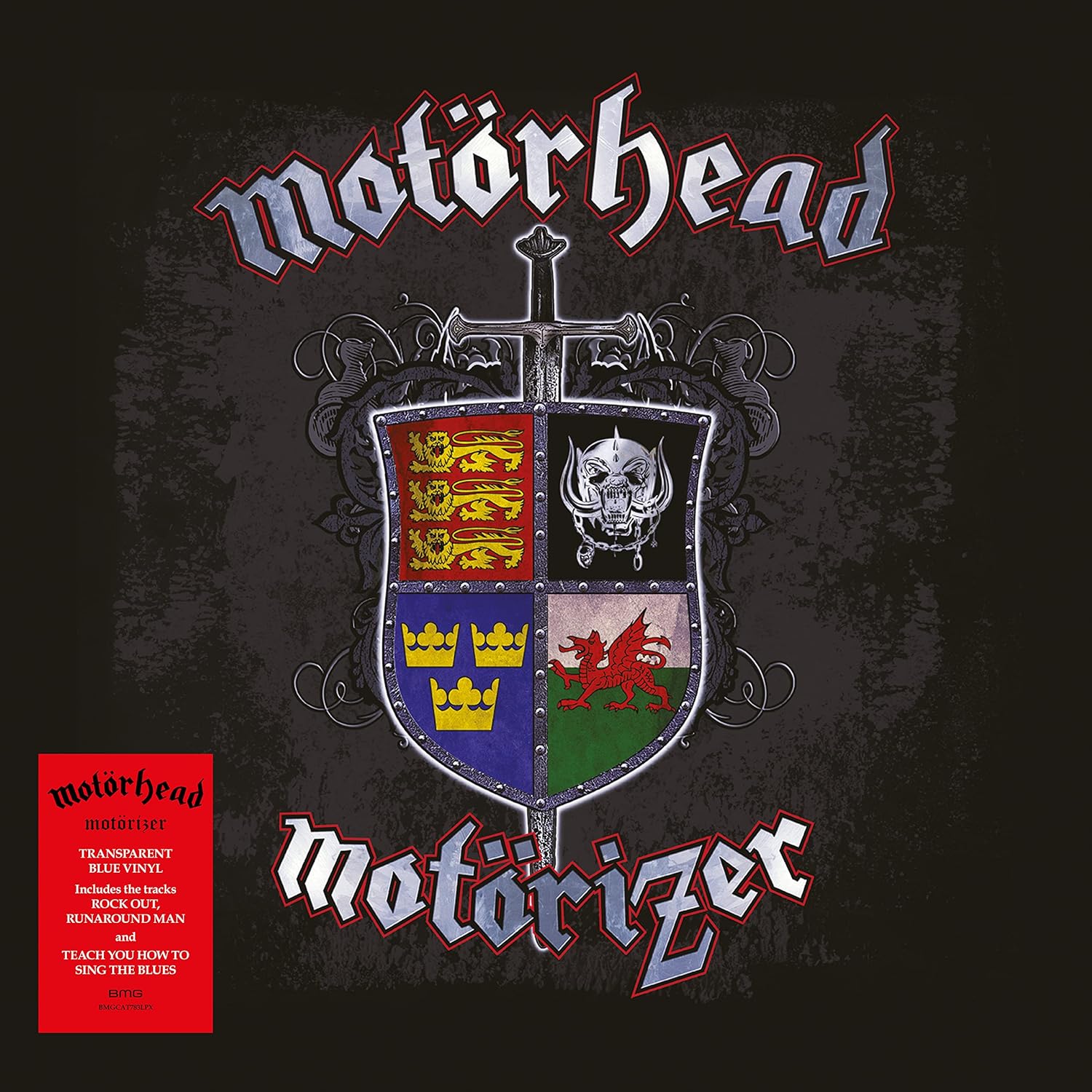 MOTORHEAD - MOTORIZER LP (Ltd.Blue vinyl)