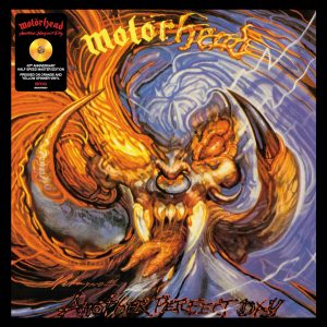 MOTORHEAD - ANOTHER PERFECT DAY orange & yellow spinner vinyl LP