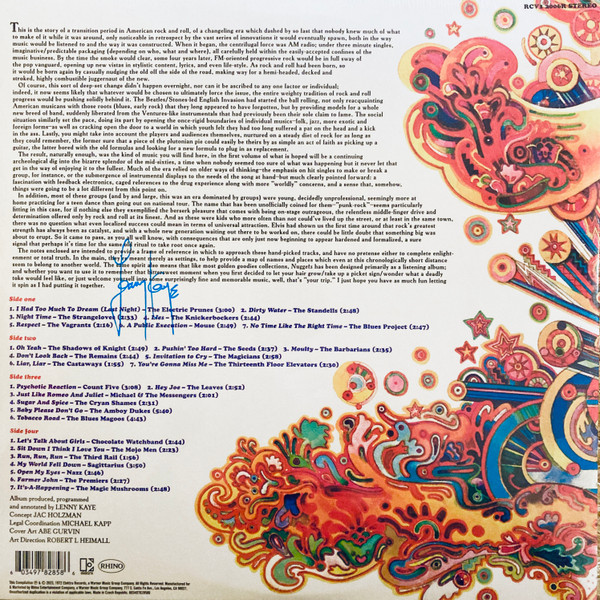 V.A. - NUGGETS 50th anniversary splatter vinyl LP2 - Slika 4