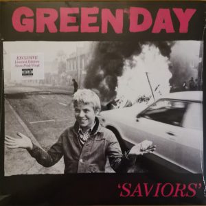 GREEN DAY - SAVIORS neon pink vinyl LP