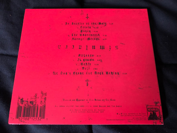 NOT MY GOD - SIMULACRA CD - Slika 2