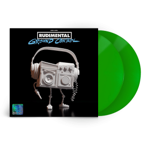 RUDIMENTAL - GROUND CONTROL teal vinyl LP2