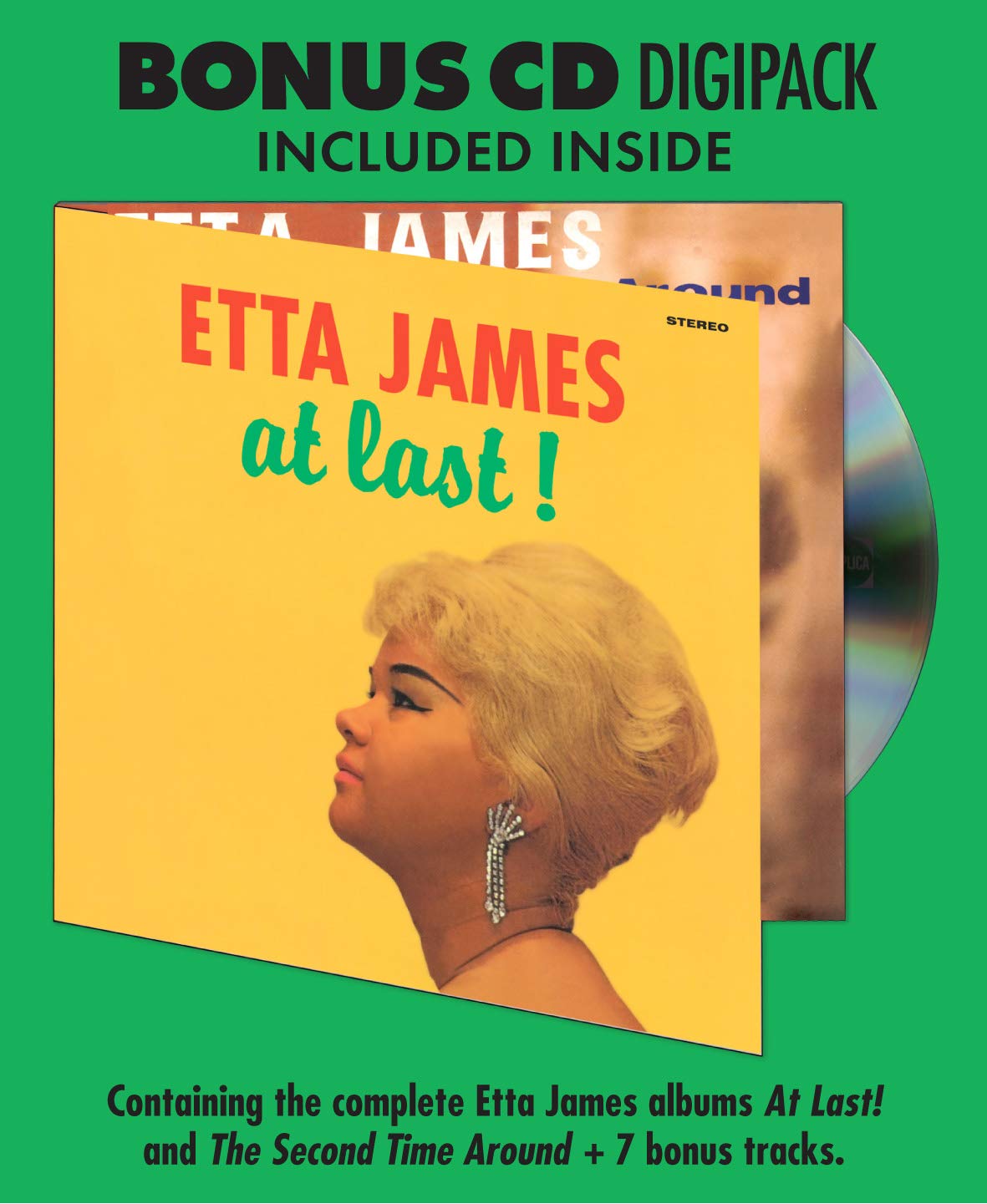 JAMES ETTA - AT LAST LP + CD - Slika 3
