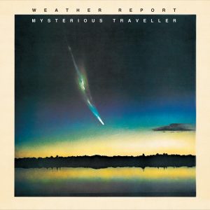 WEATHER REPORT - MYSTERIOUS TRAVELLER ltd translucent blue/red marble vinyl LP