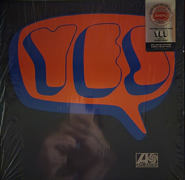 YES - YES cobalt-blue vinyl LP