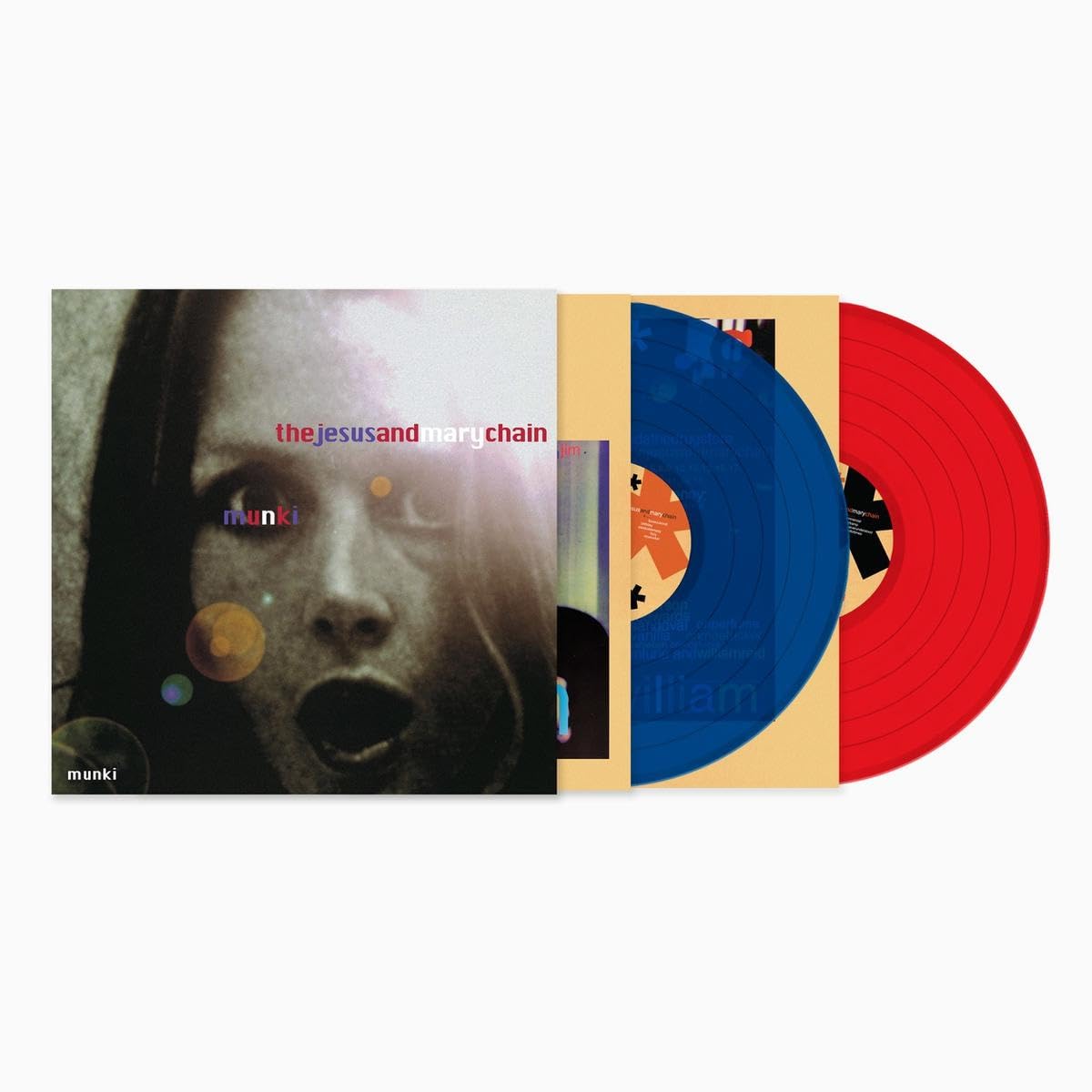 The Jesus And Mary Chain - MUNKI ltd blue & red vinyl LP2