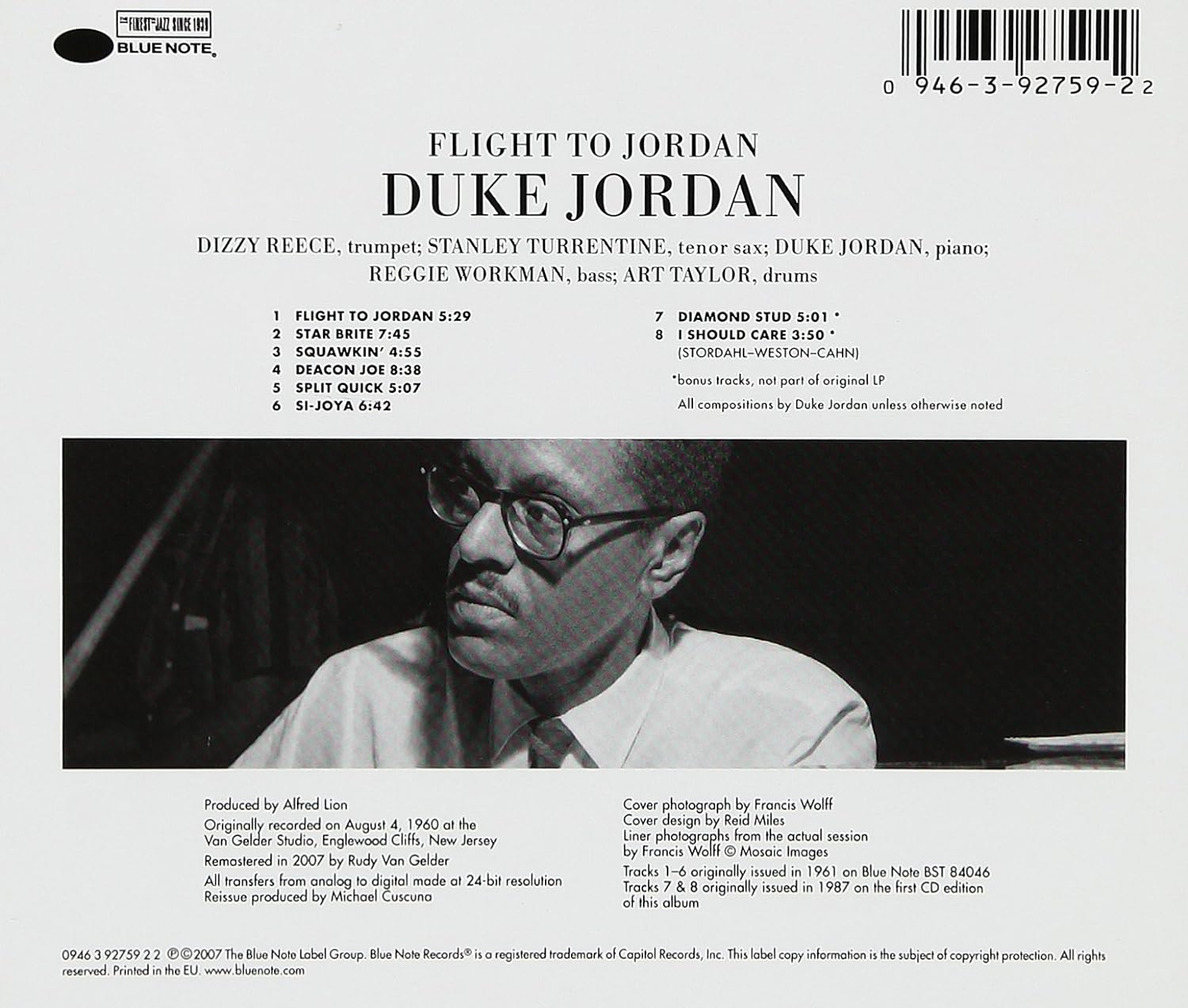 JORDAN DUKE - FLIGHT TO JORDAN CD - Slika 2