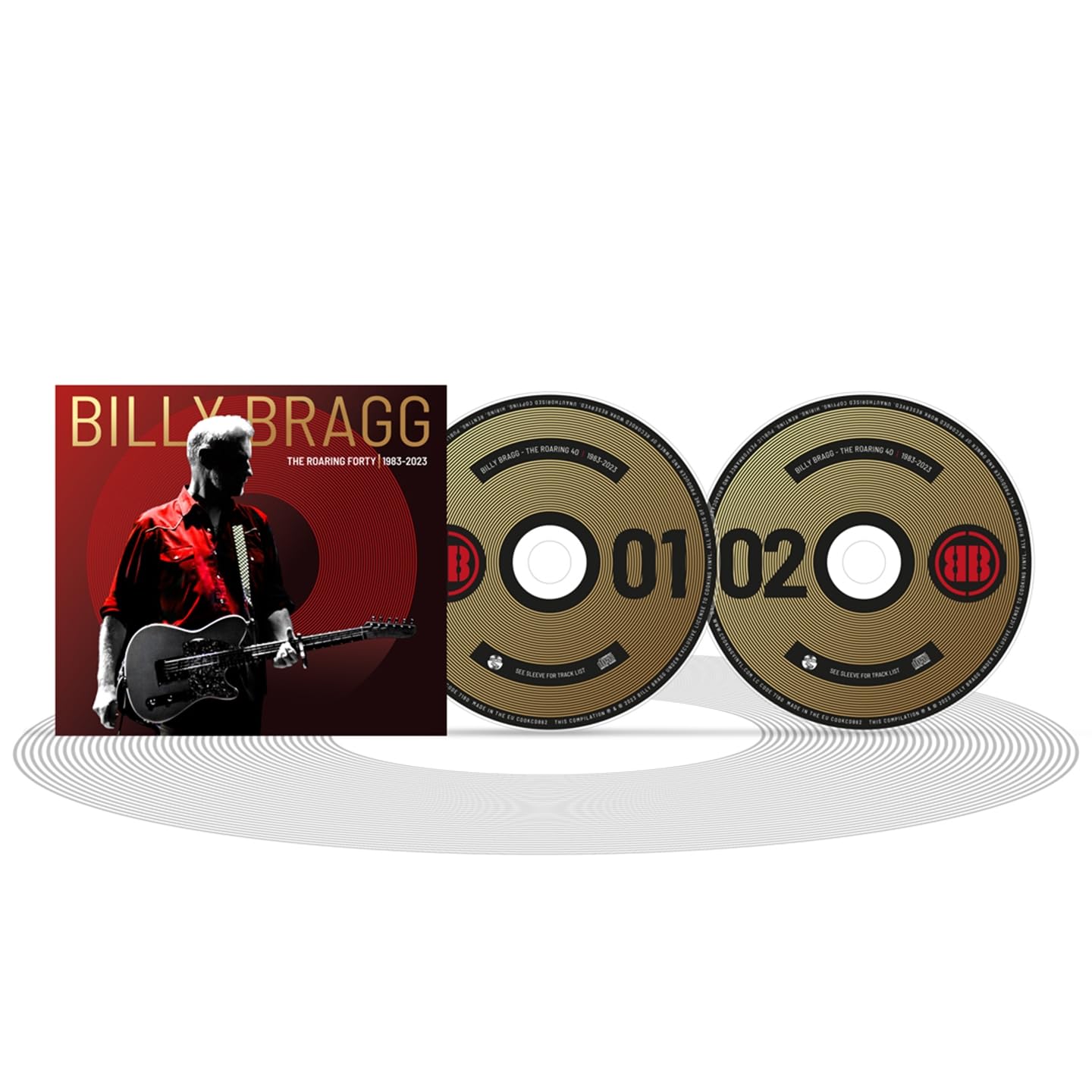 BRAGG BILLY - ROARING FORTY 1983-2023 CD2
