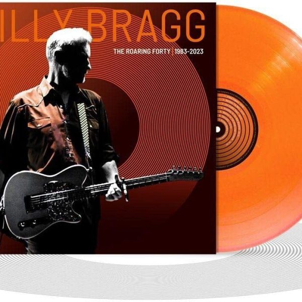 BRAGG BILLY - ROARING FORTY 1983 - 2023 orange vinyl LP
