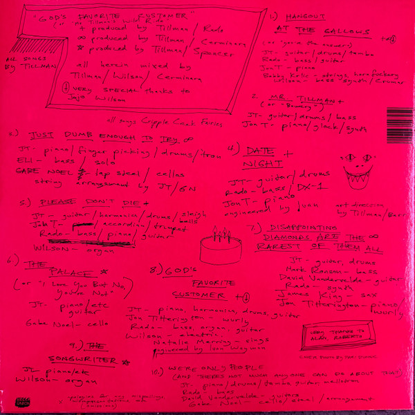 FATHER JOHN MISTY - GOD'S FAVORITE CUSTOMER LP - Slika 2