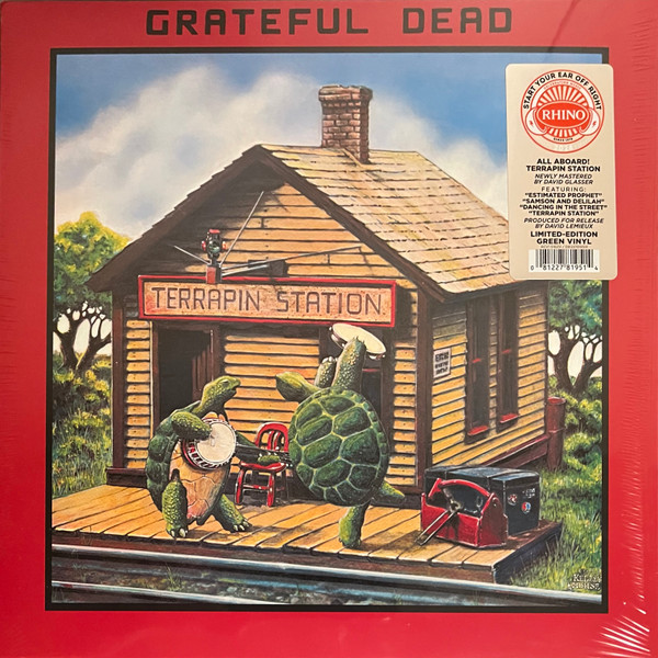 GRATEFUL DEAD - TERRAPIN STATION green emerald vinyl LP