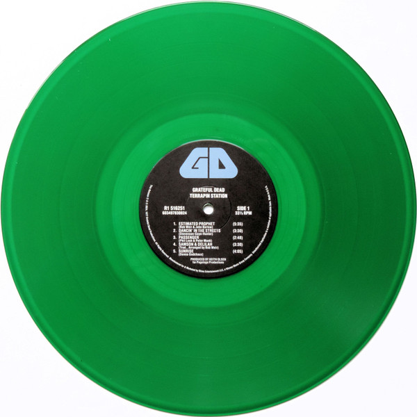 GRATEFUL DEAD - TERRAPIN STATION green emerald vinyl LP - Slika 2