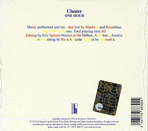 CLUSTER - ONE HOUR CD - Slika 2