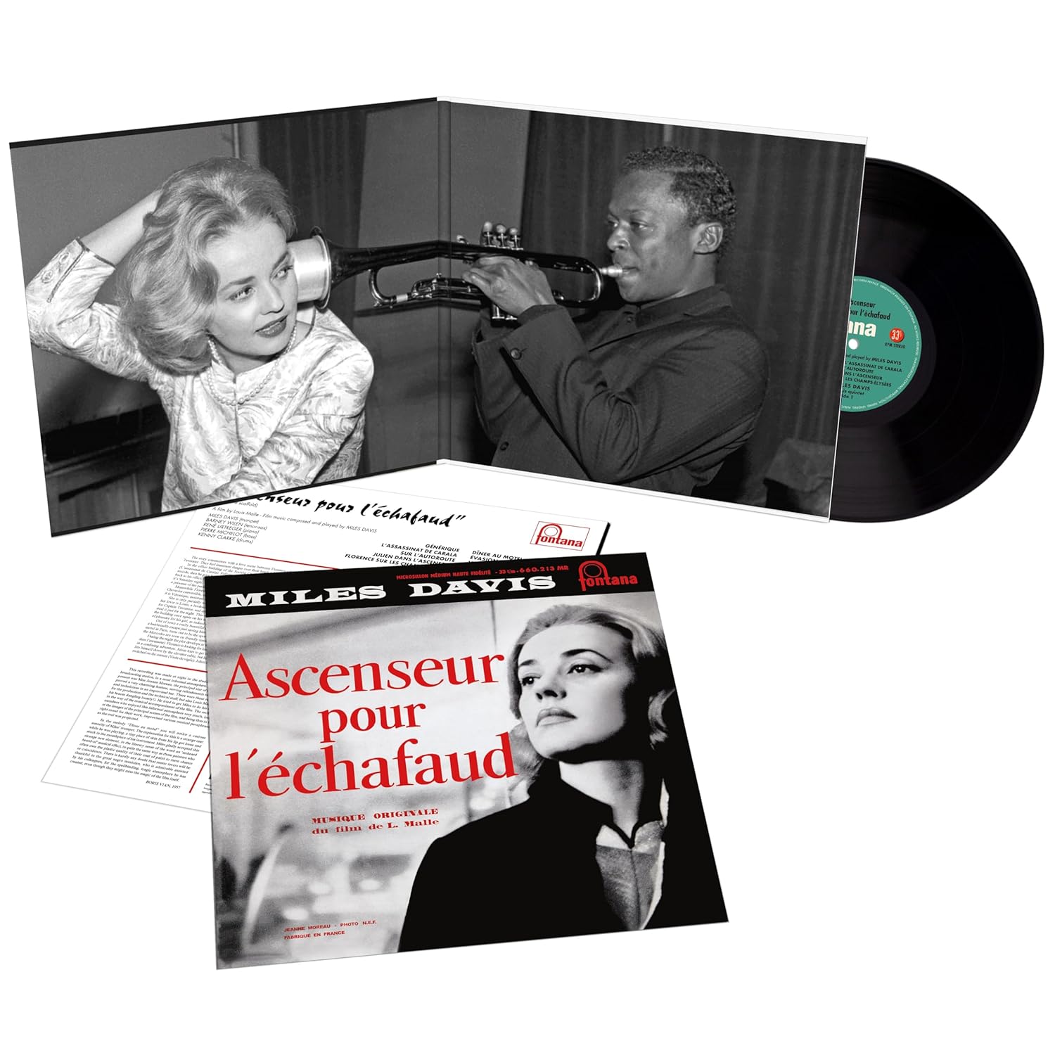 DAVIS MILES - ASCENSEUR POUR L'ECHAFAUD LP