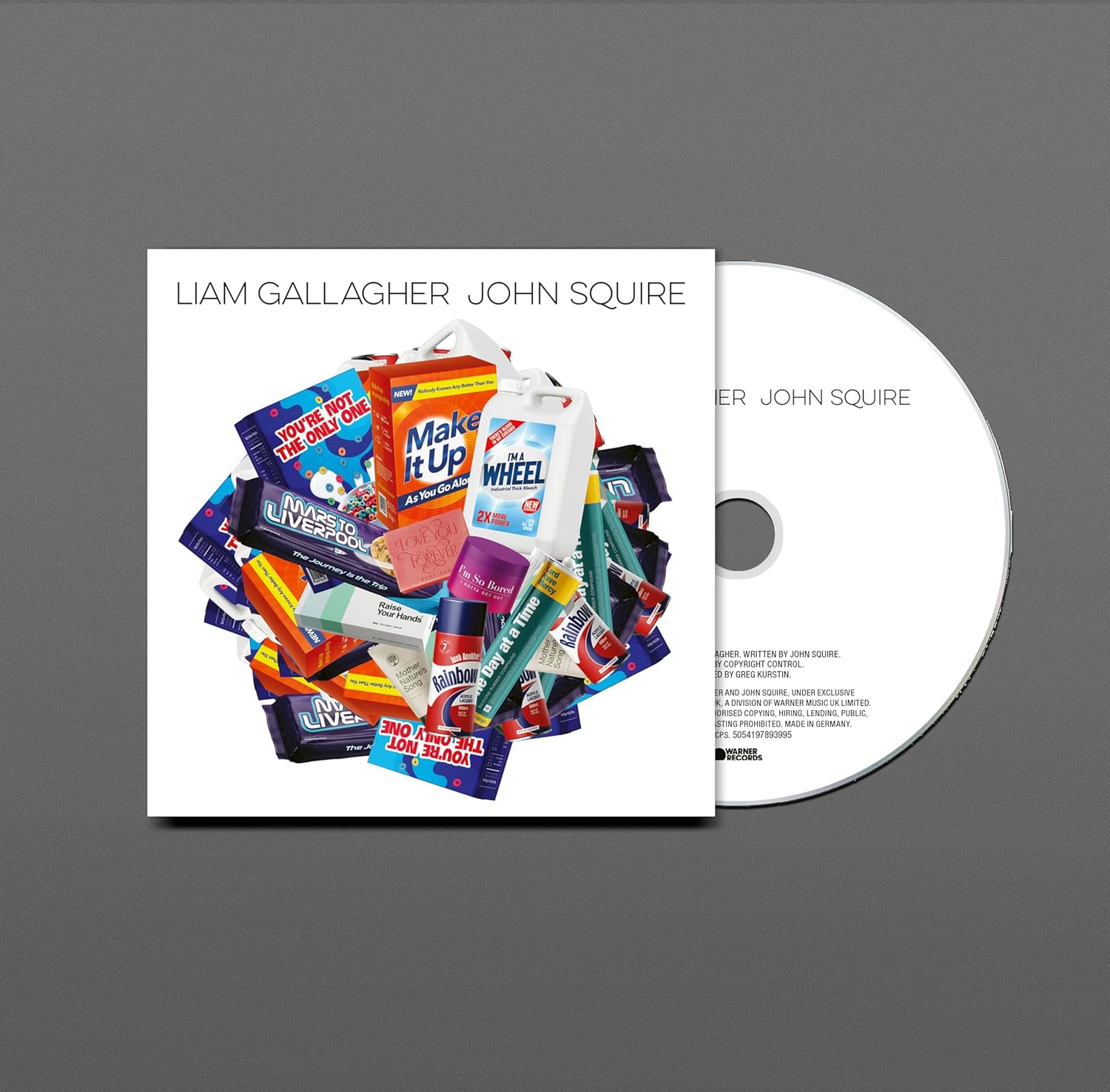 GALLAGHER LIAM/JOHN SQUIRE - LIAM GALLAGHER/JOHN SQUIRE CD