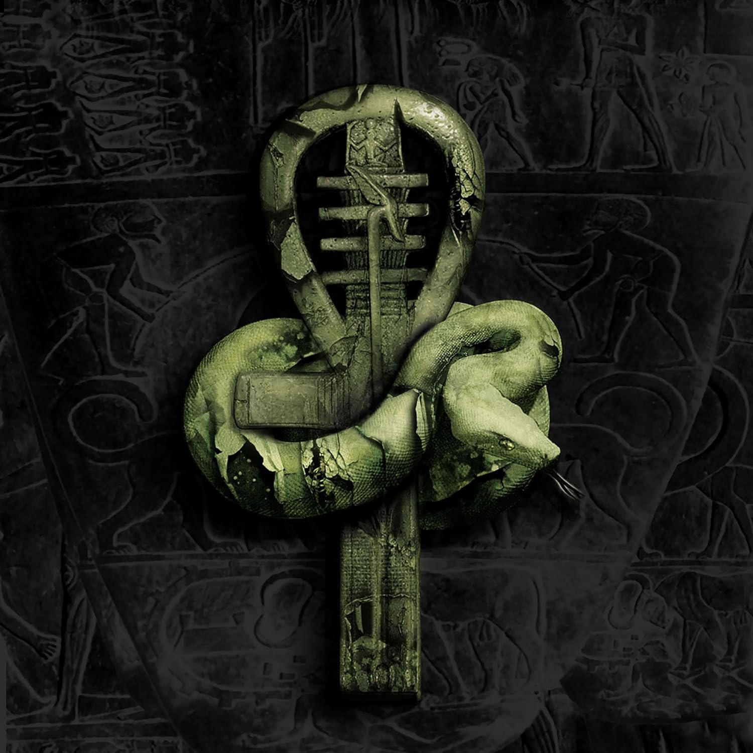 NILE - IN THEIR DARKENED SHRINES green vinyl LP2