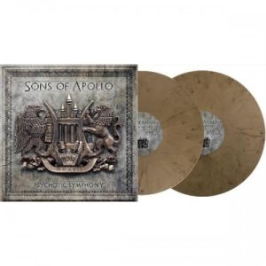 SONS OF APOLLO - PSYCHTIC SYMPHONY skull gold vinyl LP2