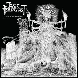 TOXIC HOLOCAUST - CONJURE & COMMANDER milky clera vinyl LP