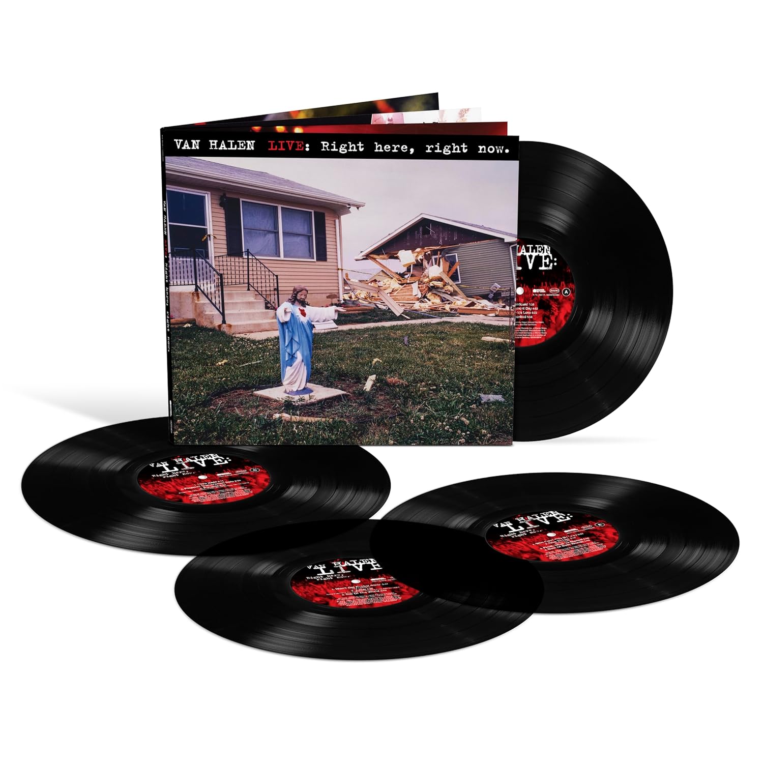 VAN HALEN - LIVE RIGHT HERE, RIGHT NOW LP4
