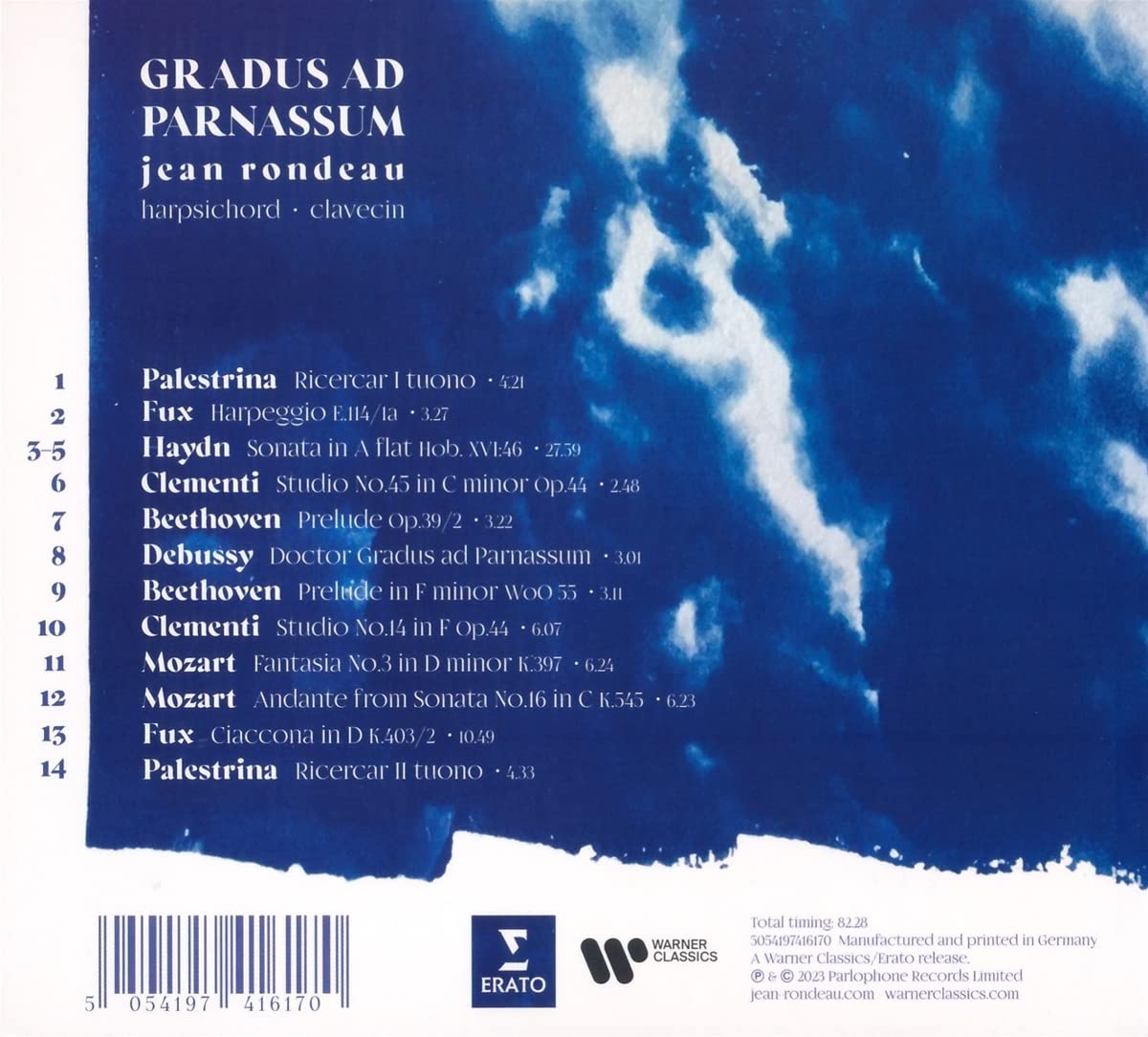 RONDEAU JEAN - GRADUS ED PARNASSUM - Slika 2