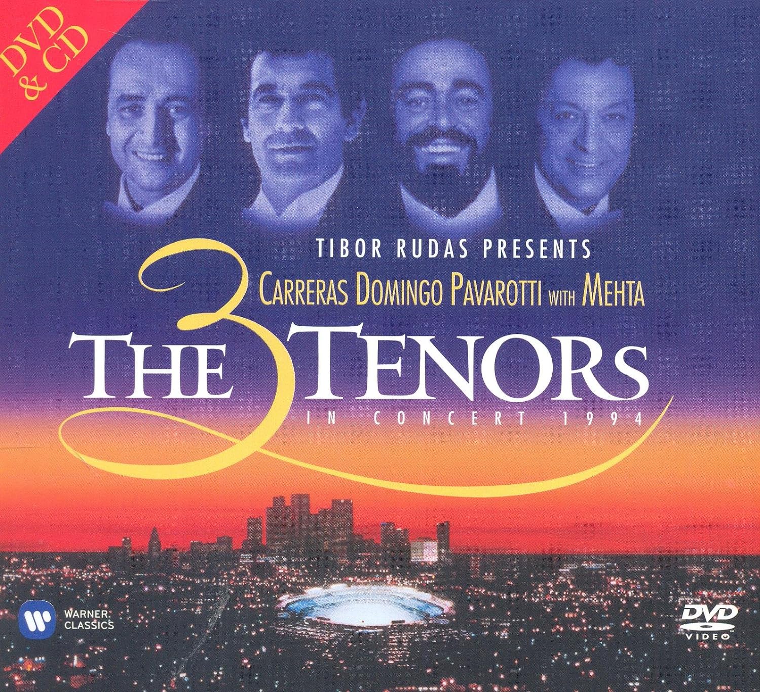 3 TENORS - 3 TENORS IN CONCERT 1994 CDVD