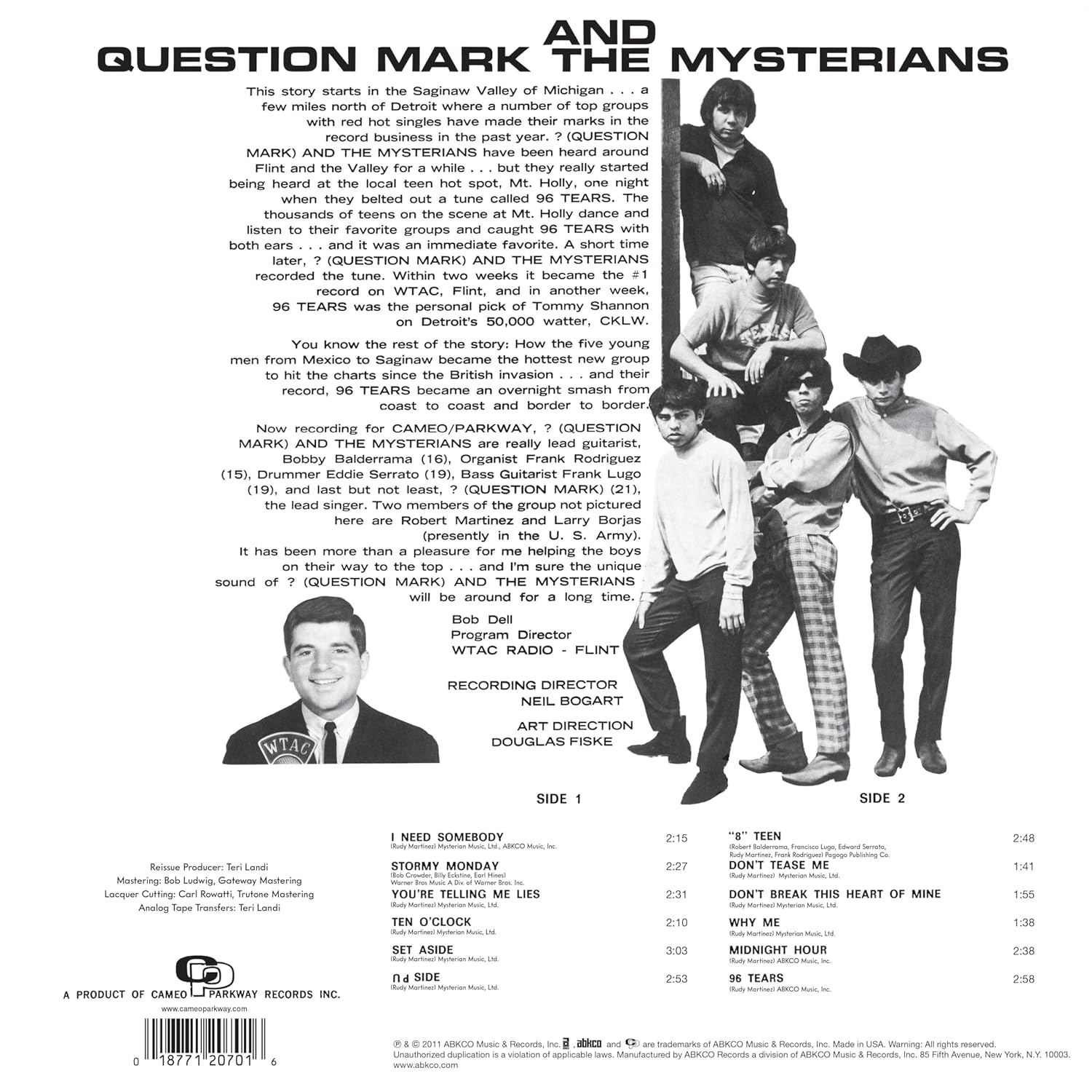 QUESTION MARK & THE MYSTERIANS - 96 TEARS LP - Slika 2