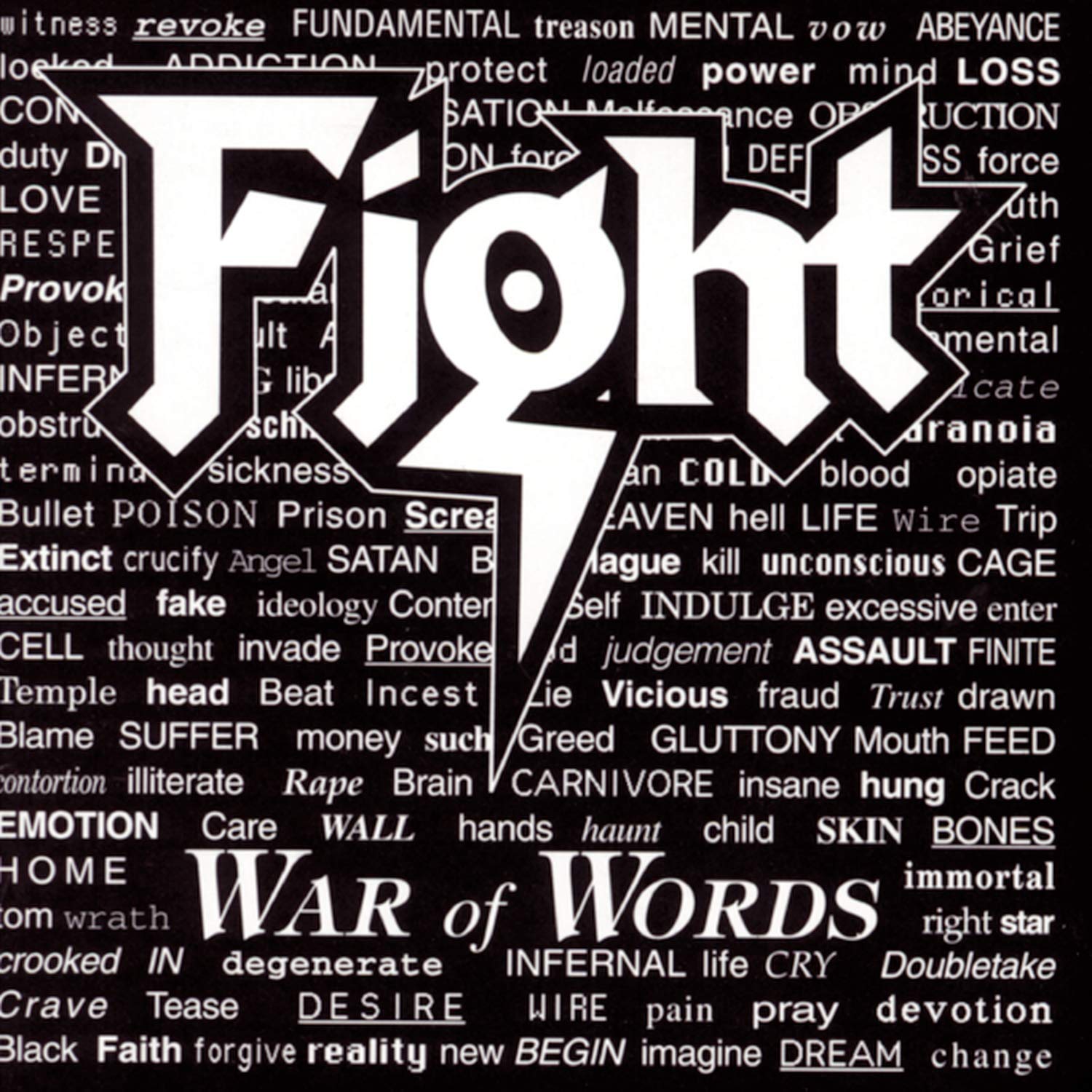 FIGHT - WAR OF WORDS CD