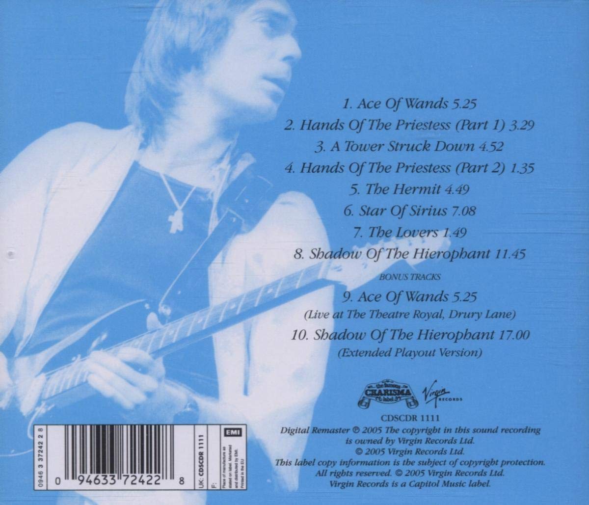 HACKET STEVE - VOYAGE OF THE ACOLYTE CD - Slika 2