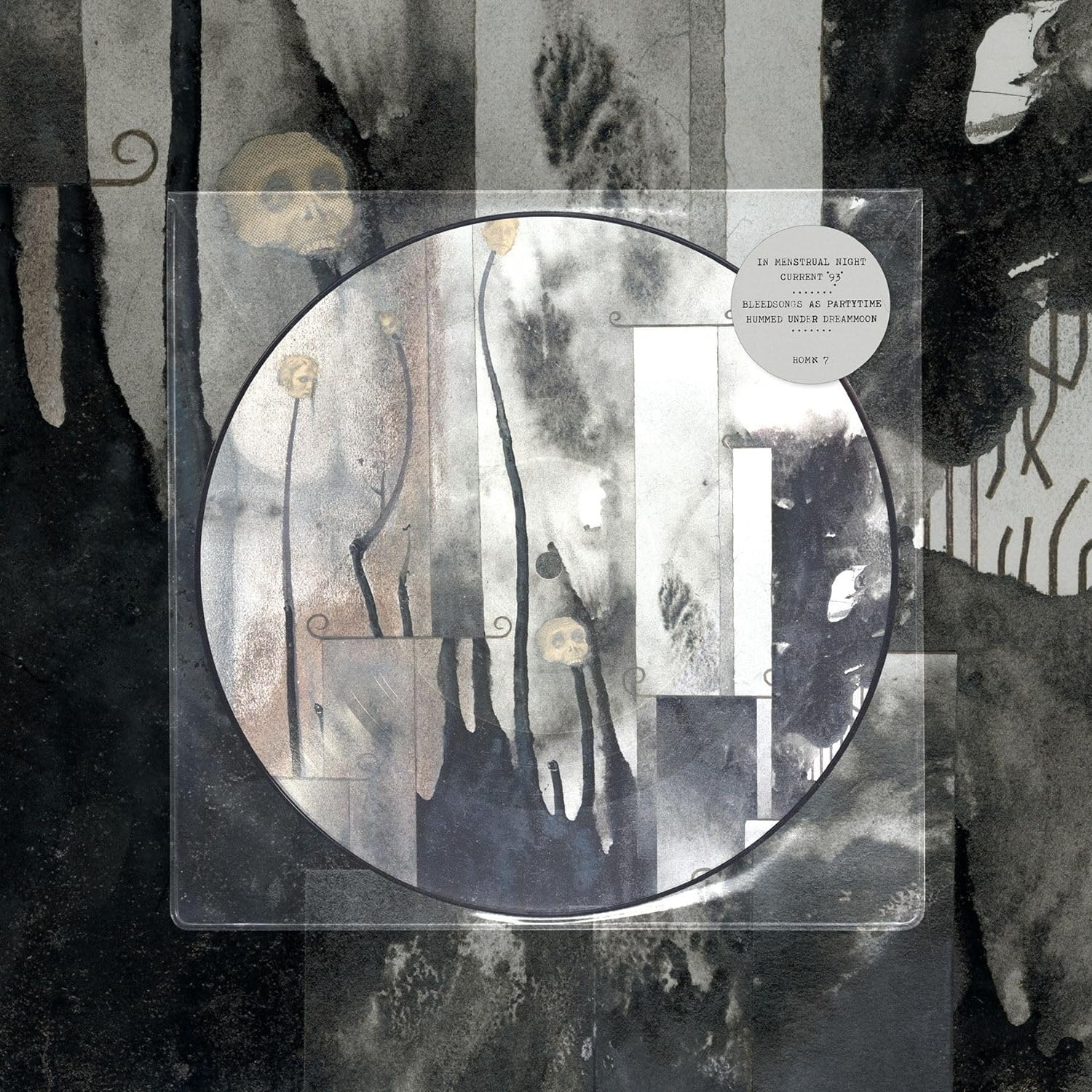 CURRENT 93 - IN MENSTRUAL NIGHT picture vinyl LP