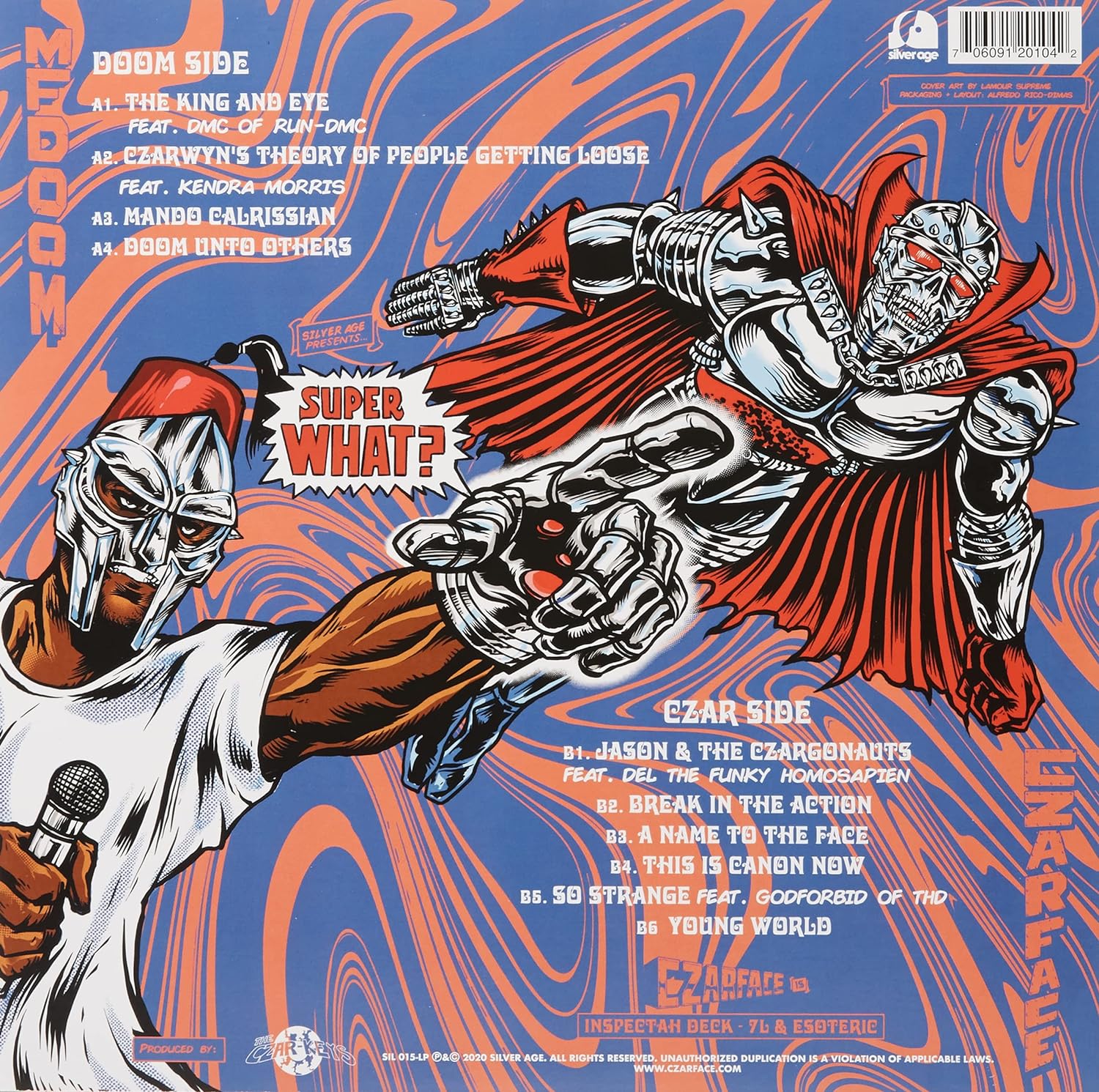 MF DOOM & CZARFACE - SUPER WHAT? LP - Slika 2