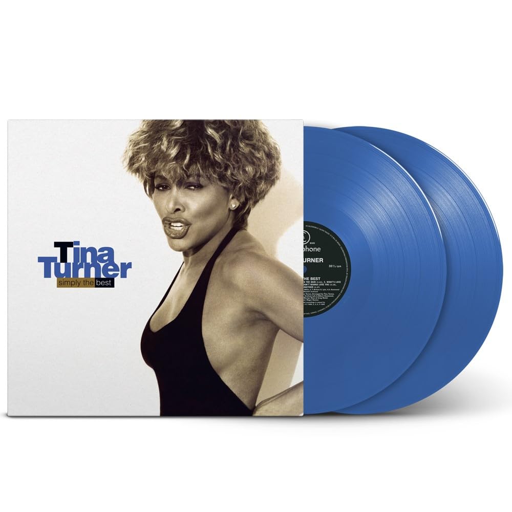 TURNER TINA - SIMPLY THE BEST blue vinyl LP2