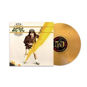 AC/DC - HIGH VOLTAGE 50th annyversary gold vinyl LP