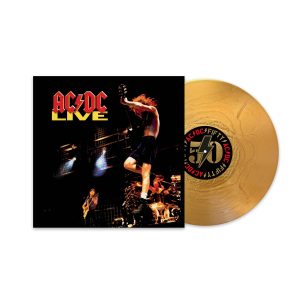 AC/DC - LIVE 50th annyversary gold vinyl LP2
