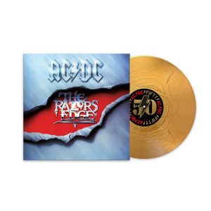 AC/DC - RAZOR'S EDGE 50th anniversary gold vinyl LP