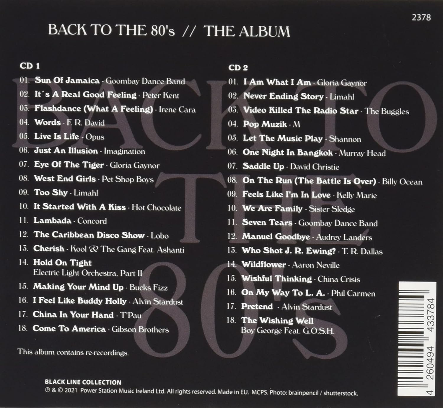 V./A. - BACK TO THE 80's ALBUM CD2 - Slika 2