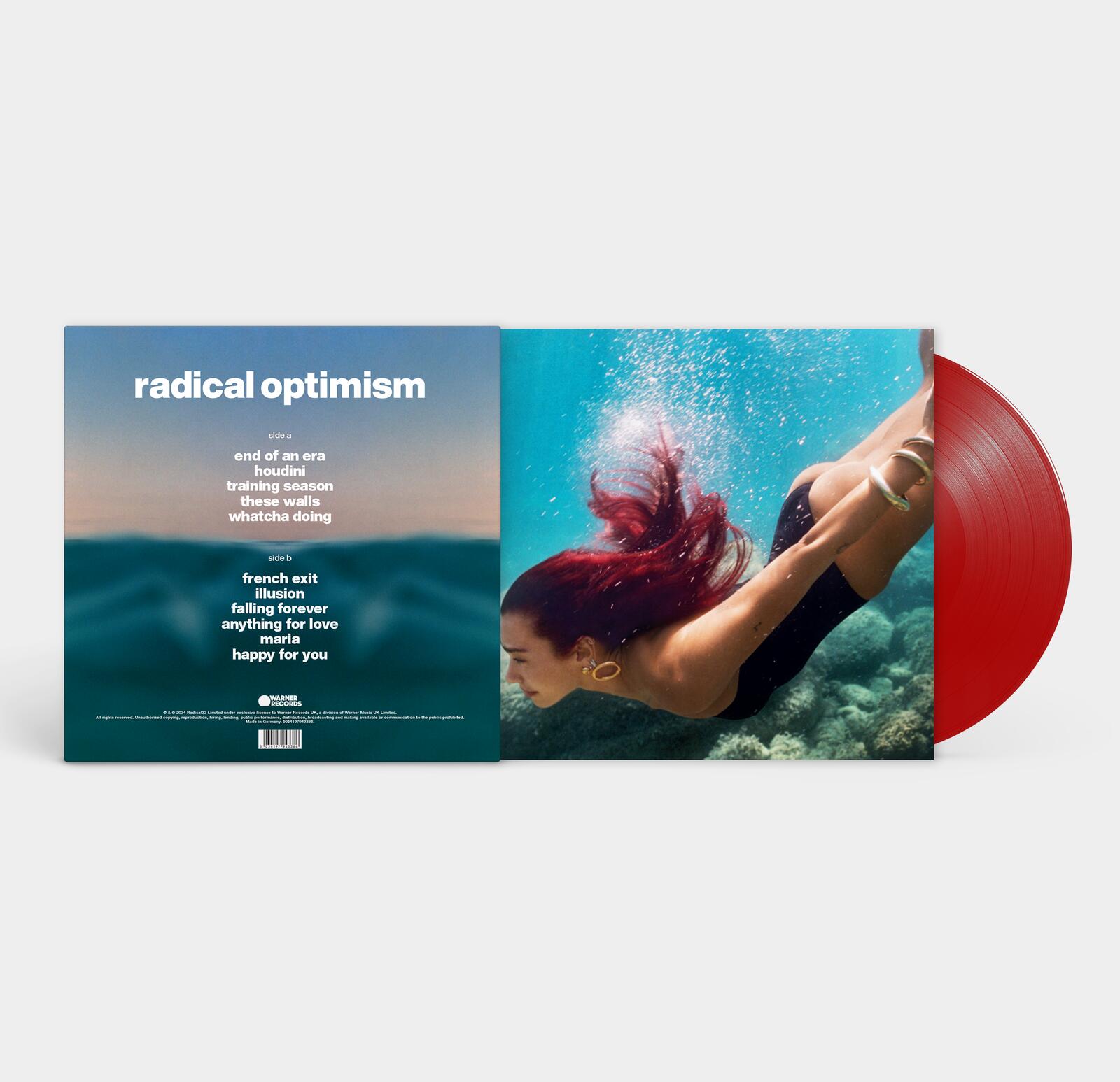Dua Lipa - Radical Optimism LP (red vinyl) - Slika 2