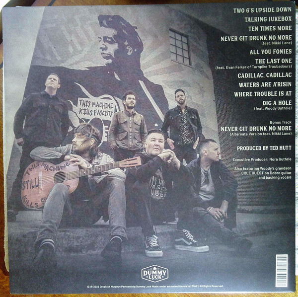 DROPKICK MURPHYS - THIS MACHINE STILL KILLS FASCISTS crystal vinyl LP - Slika 3