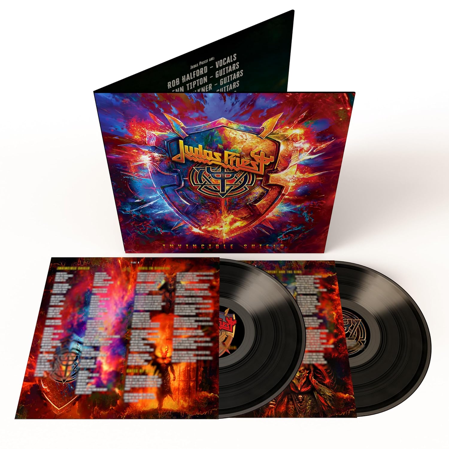 JUDAS PRIEST - INVINCIBLE SHIELD LP2