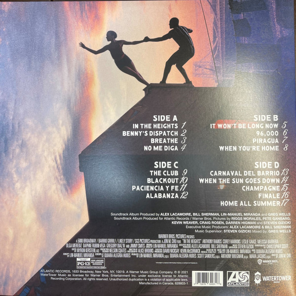 SOUNDTRACK/MIRANDA LIN-MANUEL - IN THE HEIGHTS LP2 - Slika 2