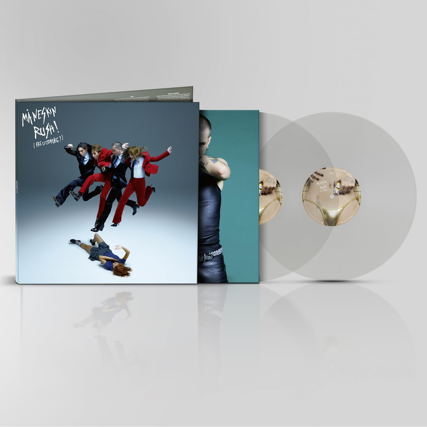MANESKIN - RUSH! ARE U COMING? ltd transparent vinyl LP2