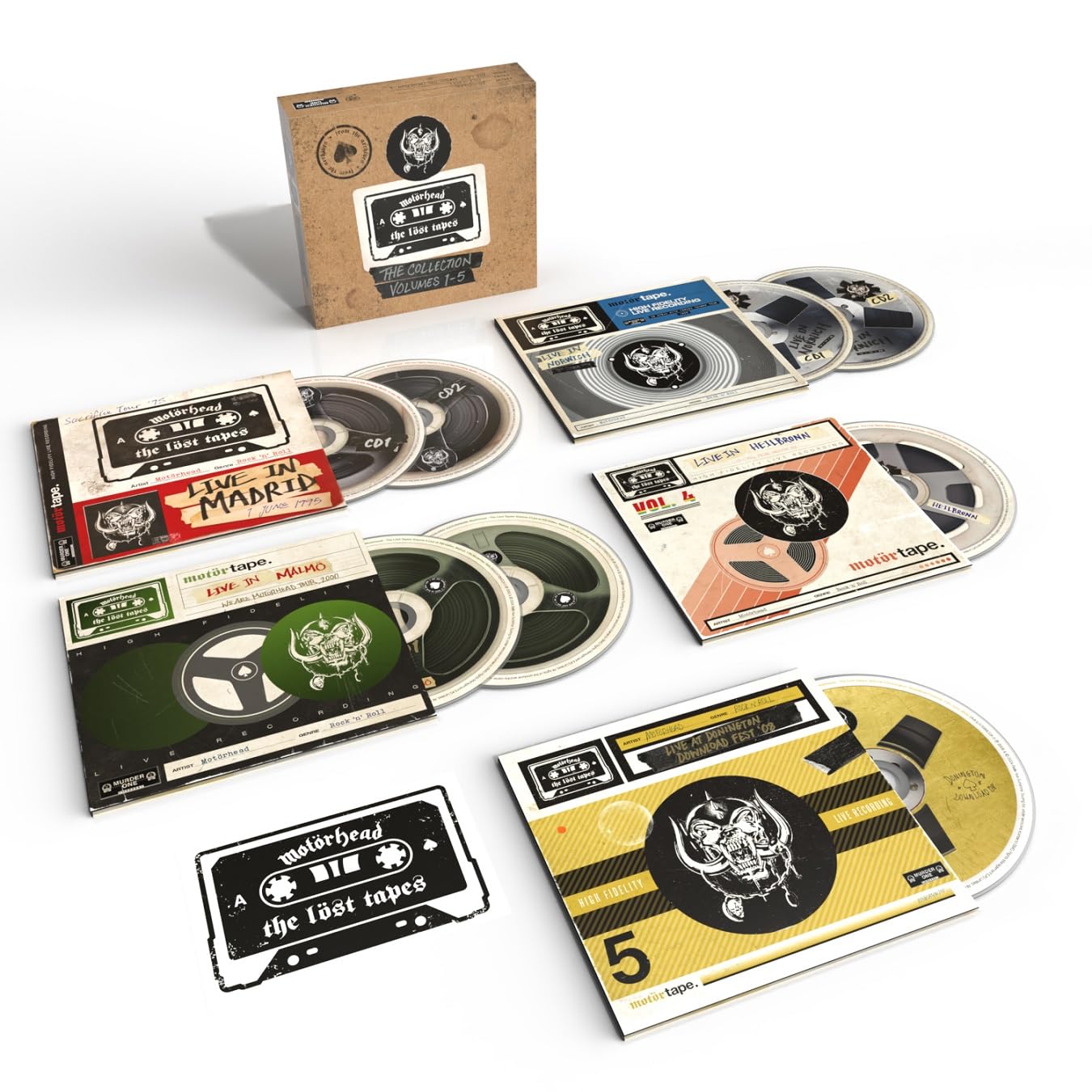 MOTORHEAD - LOST TAPES VOL 1-5 CD8
