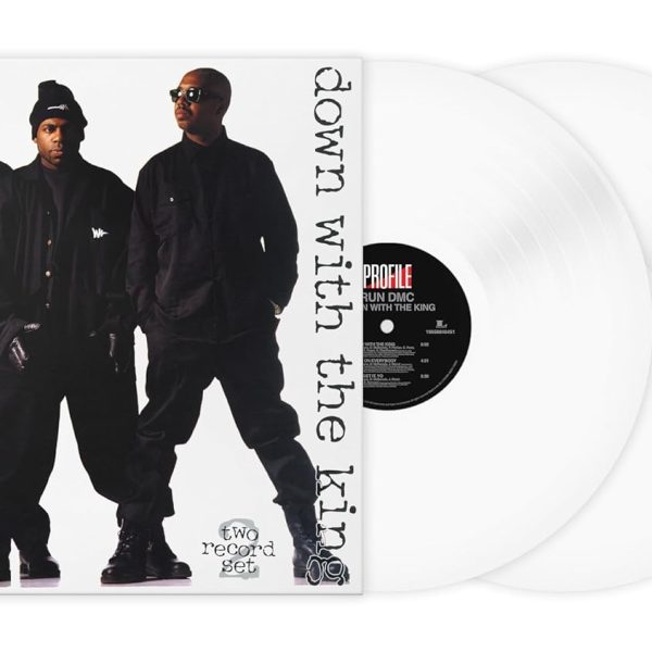 RUN D.M.C. - DOWN WITH THE KING white vinyl LP2