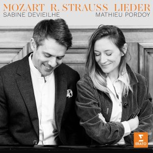 DEVIELHE SABINE / MATHIEU PORDOY - MOZART / STRAUSS LIEDER CD