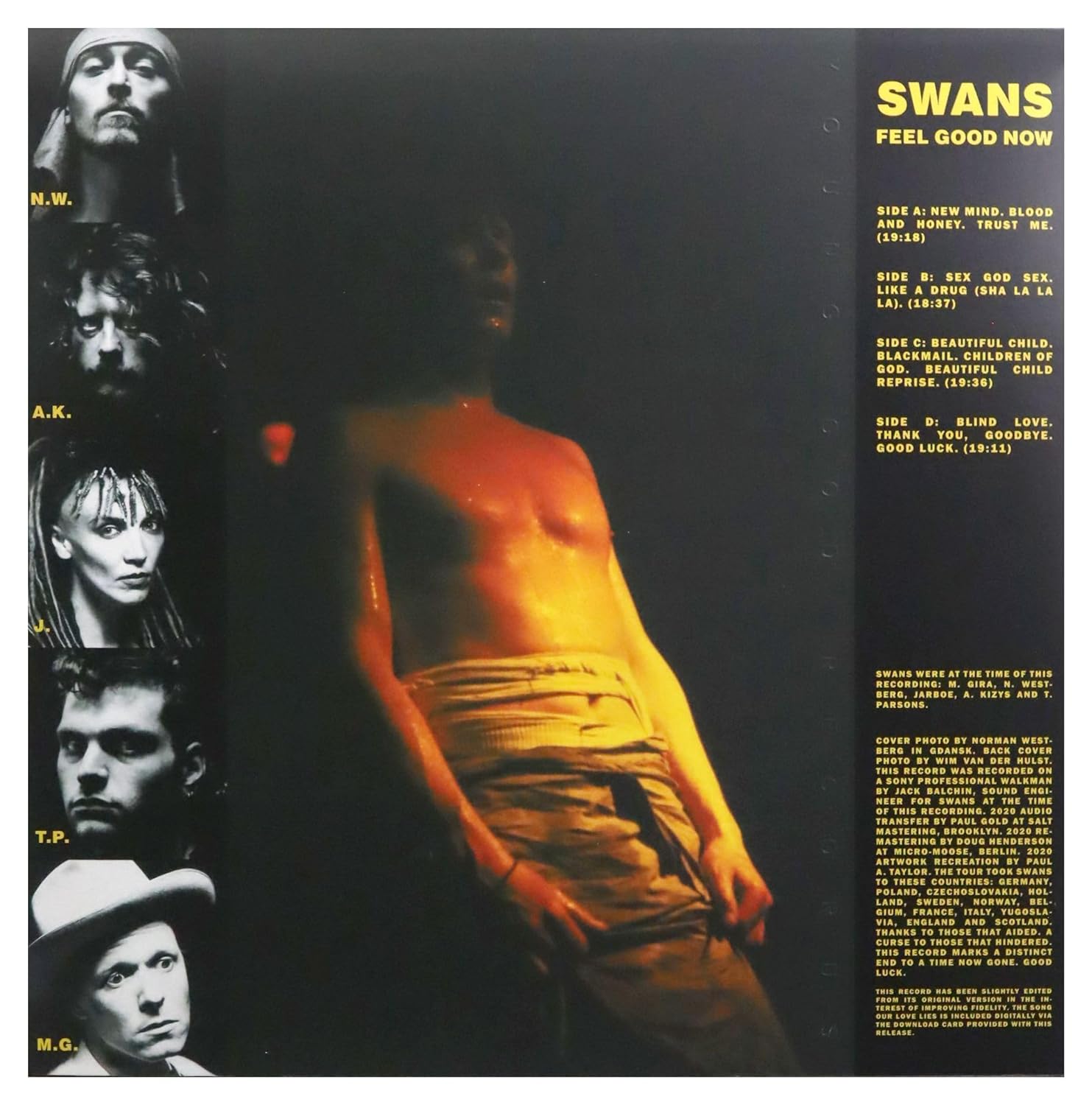 SWANS - FEEL GOOD NOW limited edition LP - Slika 2