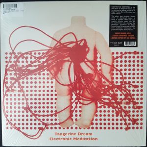 TANGERINE DREAM - ELECTRONIC MEDITATION ltd clear vinyl 45rpm LP