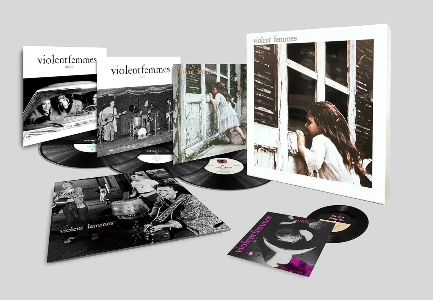 VIOLENT FEMMES - VIOLENT FEMMES 40th anniversary LP3/7''