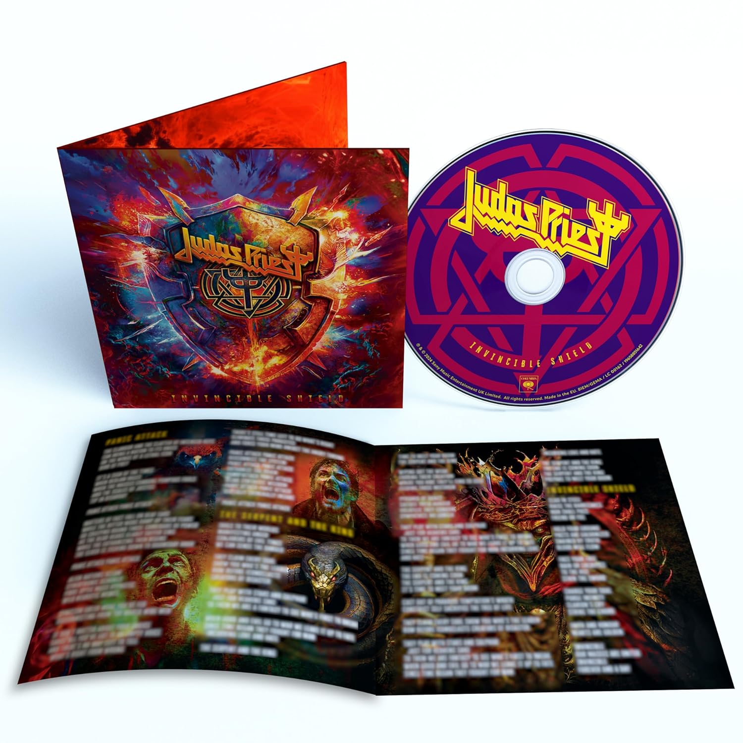 JUDAS PRIEST - INVINCIBLE SHIELD CD