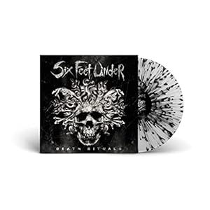 SIX FEEL UNDER - DEATH RITUALS clear/black splatter vinyl LP
